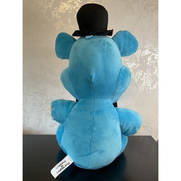 16" Good Stuff Five Nights at Freddys Neon Blue Foxy Plush Stuffed Animal Toy - Picture 3 of 4